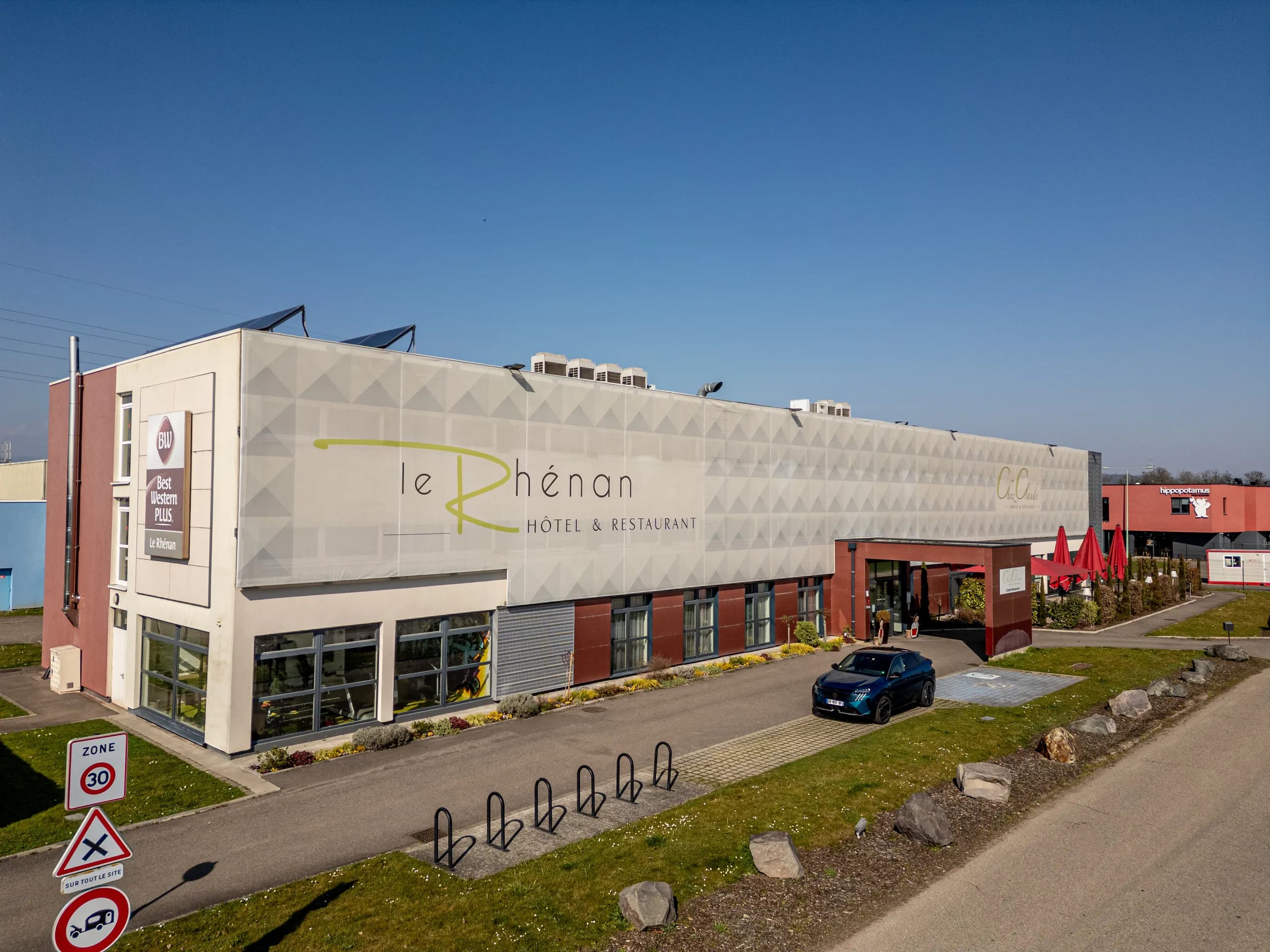 Drone chantier BTP Alsace