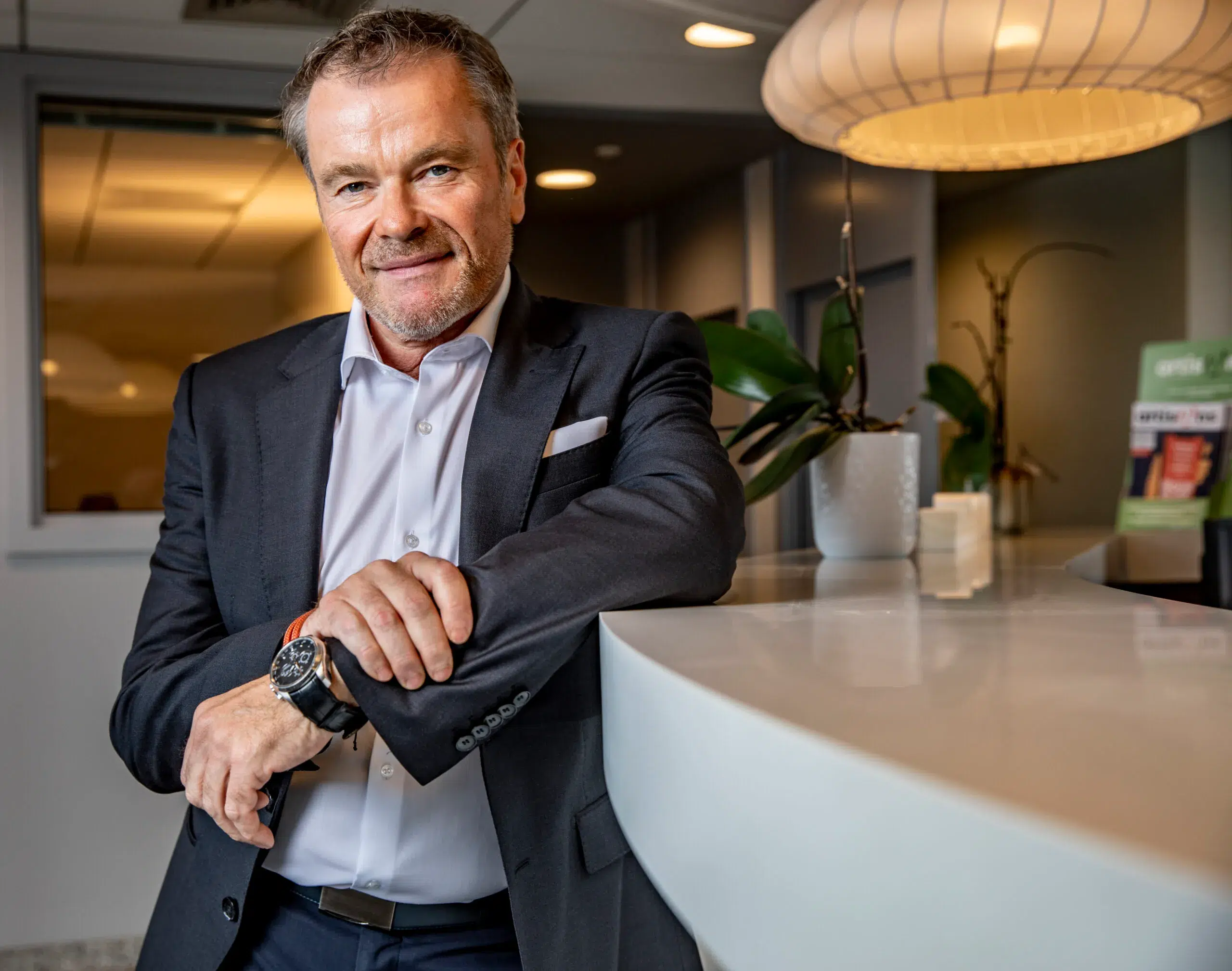Portrait dirigeant corporate Alsace