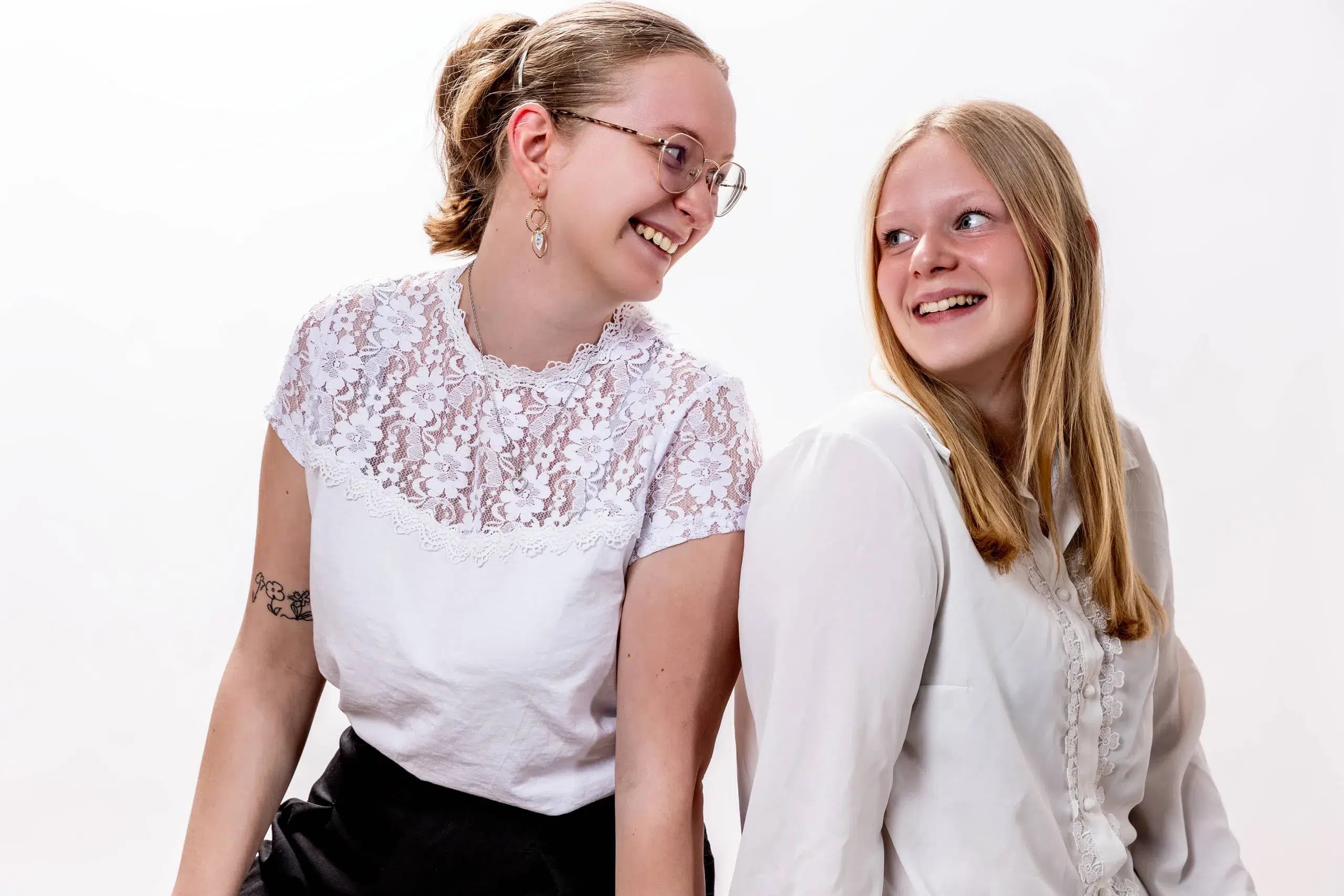 Portrait de groupe en studio